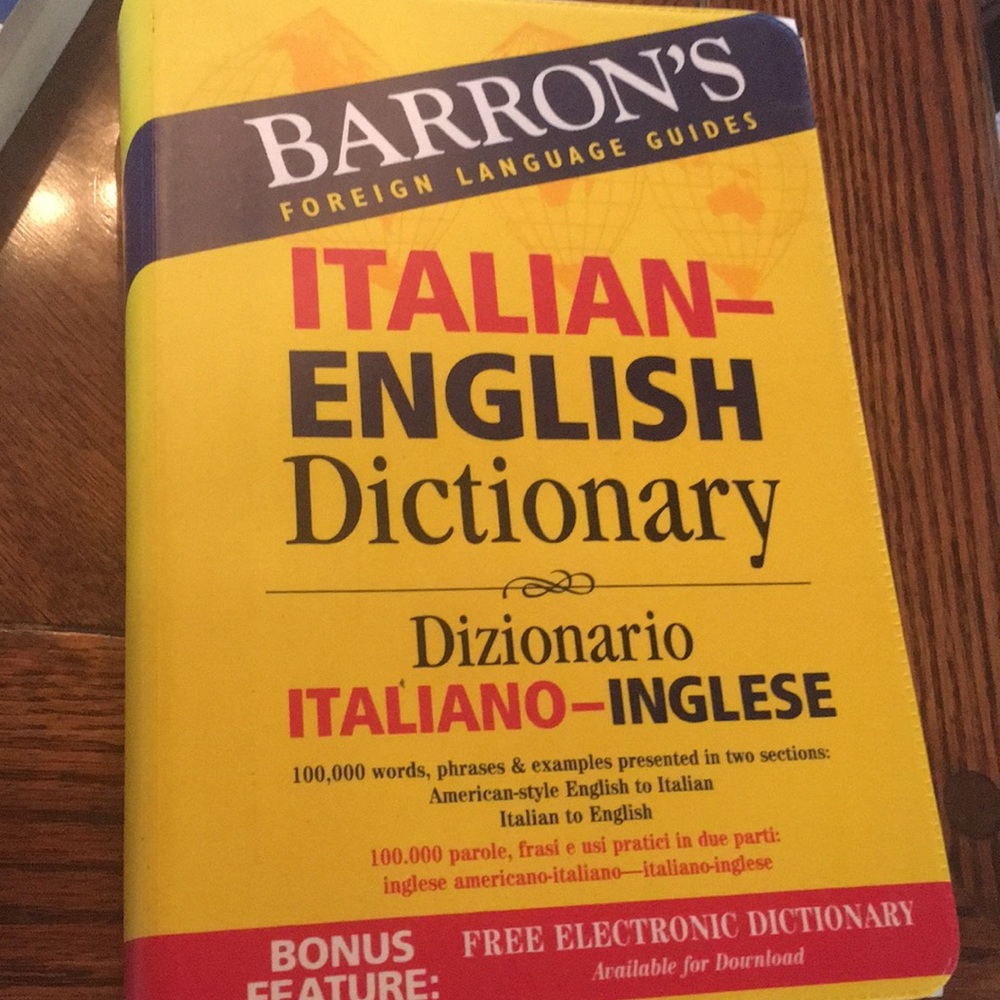 Italian dictionary
